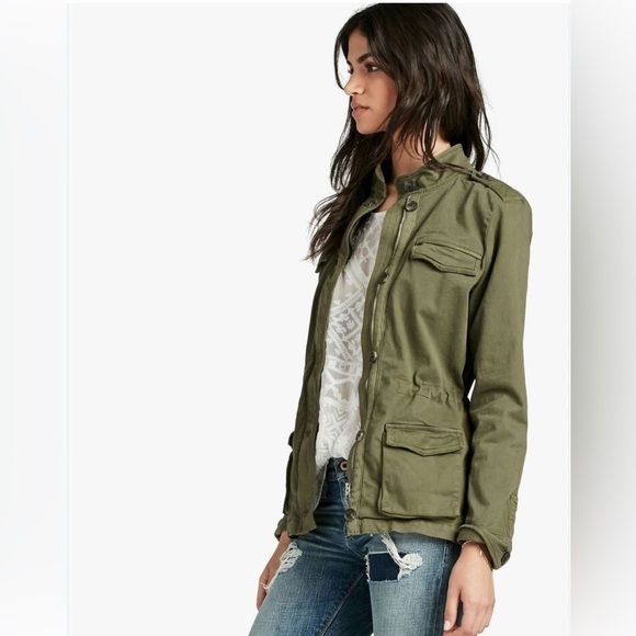 Lucky Brand Jackets & Blazers - Lucky Woman’s  Brand Olive Women's Utility Jacket